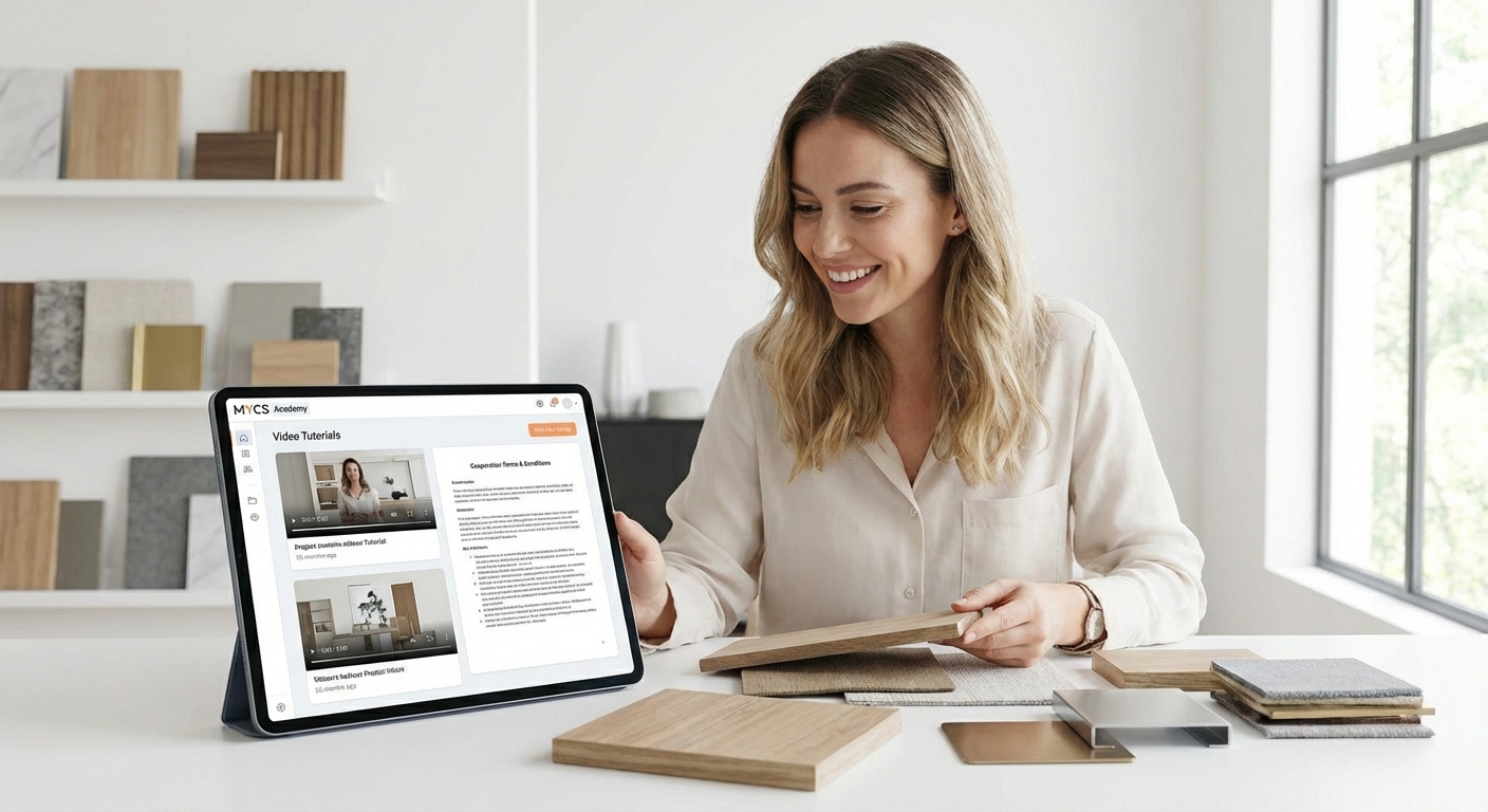MYCS Academy - Video tutorials and educational resources for furniture design professionals